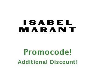 Discounts Isabel Marant up to 30 euros off