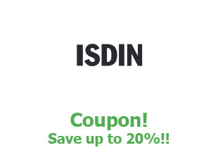 Promotional codes ISDIN up to 20% off