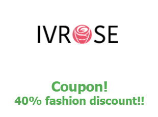 Promotional code Ivrose save up to 50%
