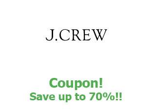 Promotional codes J.Crew save up to 70%