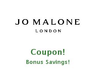 Promotional offers and codes Jo Malone up to 30% off