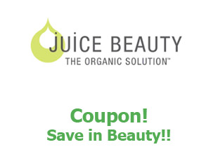 Discount coupon Juice Beauty up to 20% off