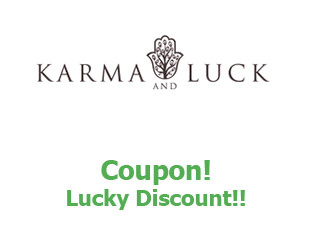Promotional codes Karma and Luck up to -35%