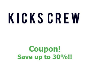 Promotional offers KicksCrew up to -30%