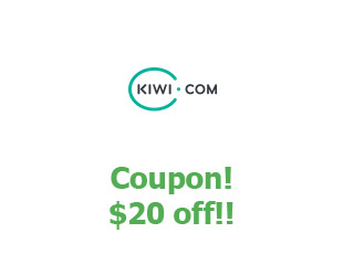 Coupons Kiwi save up to 20 dollars