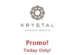 Save up to 50% on your booking at Krystal Hotels
