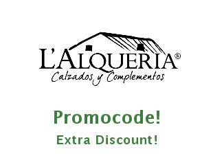 Discount code L'Alqueria save up to 50%