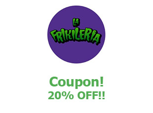 Discounts La Frikilería 20% off