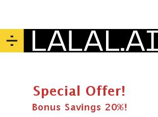 Save 20% on LALAL.AI with Exclusive Promo Codes