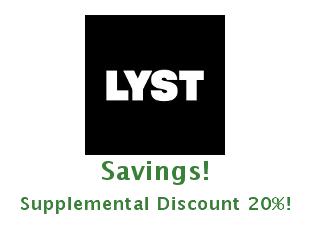 Save Big on Lyst - Up to 20% Off + Free Shipping