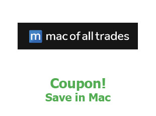 Coupons Mac of all Trades up to 25% off