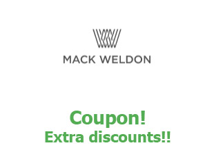 Discount coupon Mack Weldon up to 50% off