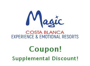 Promotional codes Magic Costa Blanca save up to 15%