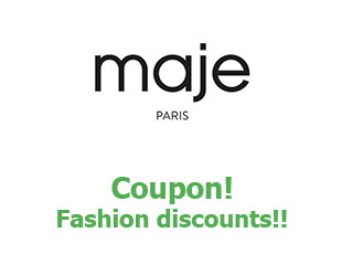 Promotional offers Maje save up to 50%