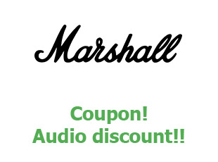 Discount coupon Marshall Headphones -25%