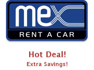 Save Big with Mex Rent a Car - Up to 25% Off