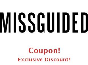 Discount coupon Missguided save up to 50%
