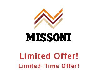 Missoni Discounts and Offers
