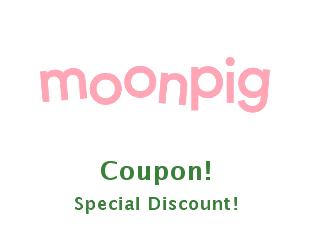 Promotional offers and codes Moonpig up to 50% off