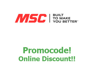 Promotional codes MSC Direct up to 45% off