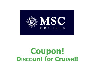 Promotional codes MSC Cruceros up to -30%