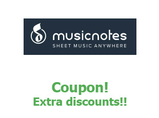 Promotional offers Music Notes up to 25% off