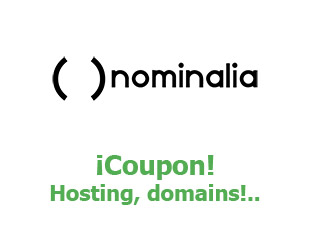 Coupons Nominalia save up to 50%