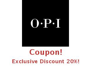 Save Big on OPI Products | 20% Discounts