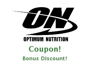 Discounts Optimum Nutrition save up to 30%