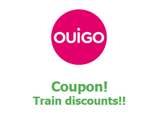 Coupons Ouigo save up to 20%