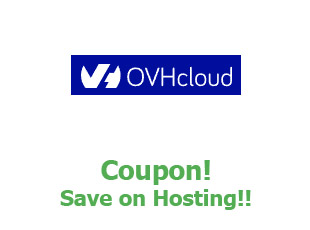 Promotional codes OVH Cloud save up to 15%