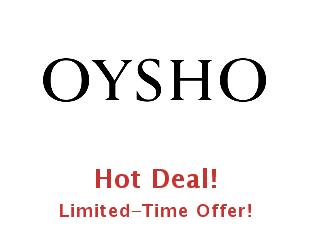 Promotional codes and coupons Oysho