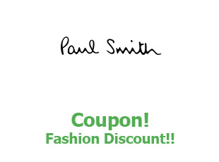 Promotional codes Paul Smith up to 30% off