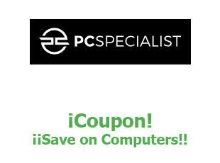 Promotional codes PcSpecialist save up to 50%