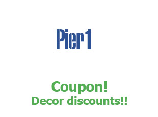 Coupons Pier 1 save up to 50%