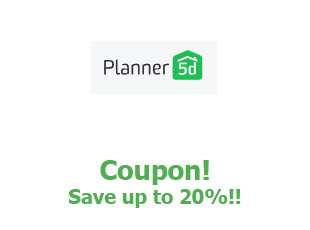 Promotional offers Planner5D save up to 20%