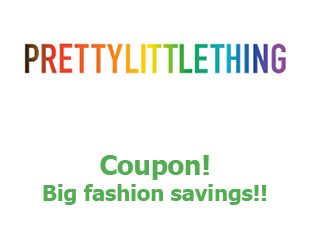 Discount code Pretty Little Thing up to 70% off