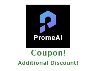 Promotional offers and codes PromeAI save up to 50%