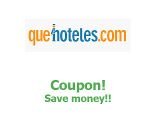Promotional offers QueHoteles 15% off