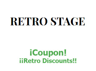Promotional codes Retro Stage up to 20% off