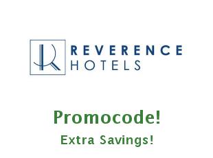 Promotional coupons Reverence Hotels up to 15% off