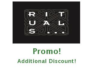 Coupons Rituals cosmeticos save up to 50%