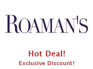 Promotional offers and codes Roaman's