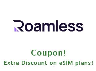 Discount coupon Roamless Discount coupon Roamless up to 20% off