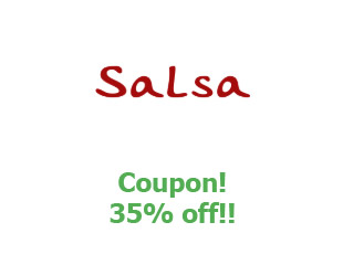 Discount code Salsa save up to 25%
