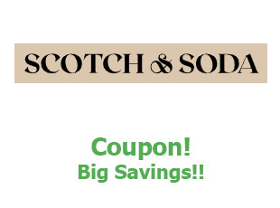 Promotional codes Scotch Soda up to 30% off