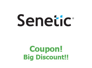 Discount coupon Senetic save up to 25%