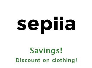 Coupons Sepiia up to 15% off