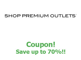 Coupons Shop Premium Outlets up to 70% off