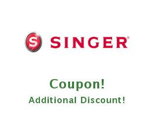 Discount coupon Singer Singer official store: deals, discounts & promo codes